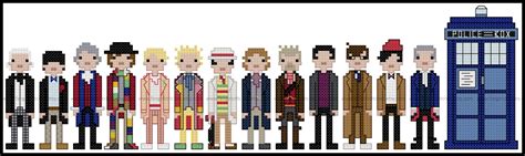 Fangirl Stitches The 13 Doctors Its A New Pattern