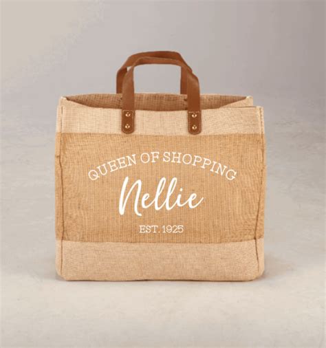 Personalised Shopping Bag Etsy