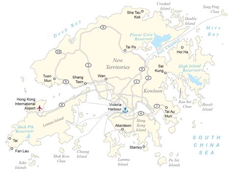 Map Of Hong Kong Gis Geography