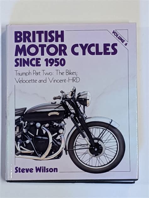 Mp16 British Motor Cycles Since 1950 Triumph Pt 2 Velocette Vincent