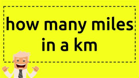 50000 Miles To Km - How to Convert Miles to Kilometers - Example