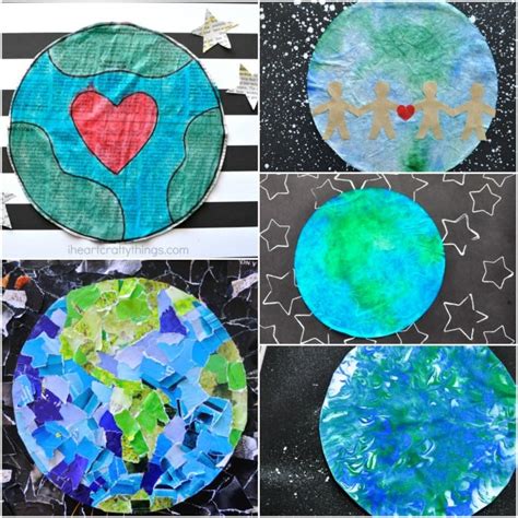 25 Easy Earth Day Crafts For Kids Using Recycled Materials I Heart
