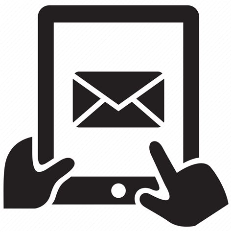 Tablet Ipad Mail Icon Download On Iconfinder
