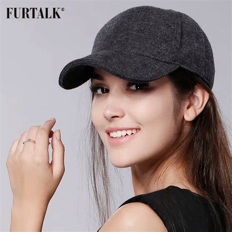 Furtalk Wool Hats For Women Snapback Women Fashion Caps Baseball Cap Spring Girls Hat In