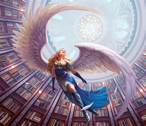 Flying Female Angel