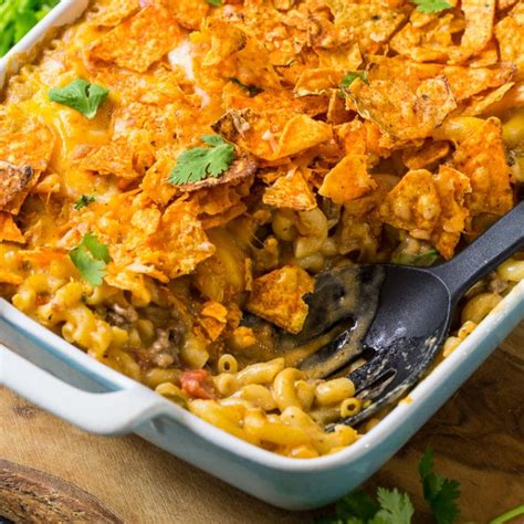 Sharp cheddar and parmesan cheese combine for this extra creamy mac 'n' cheese recipe. Nacho Mac and Cheese - Spicy Southern Kitchen