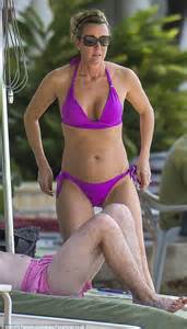 AP McCoy S Wife Chanelle Shows Off Her Bikini Body In Purple Bikini In Barbados Daily Mail Online