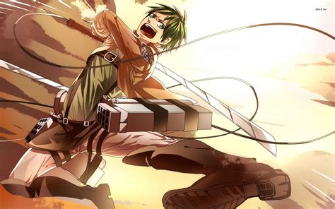 No particular skills beside his excellent close combat ability and strong sense of purpose. Best 49+ Eren Yeager Wallpaper on HipWallpaper | Eren ...
