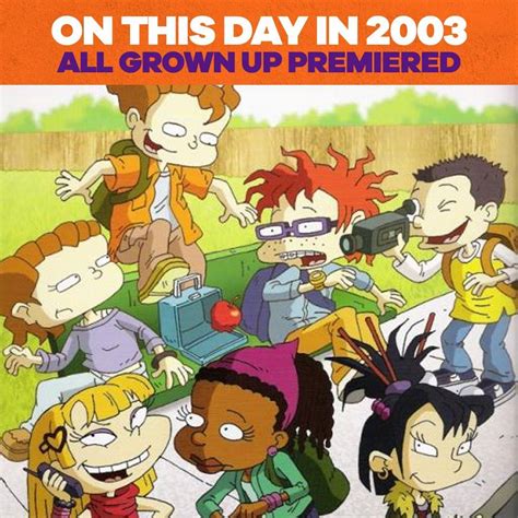 Nickalive On This Day In 2003 Rugrats All Grown Up Premiered On