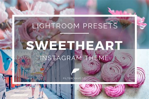Free instagram presets from hootsuite. Sweetheart Instagram Theme Lightroom Presets By Tia Jones ...