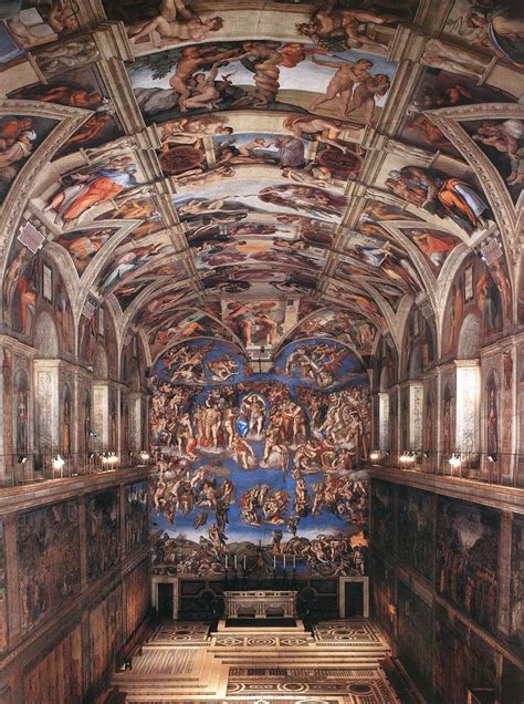 Sistine Chapel Interior View