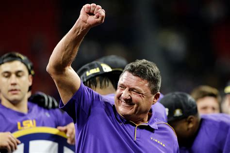 Lsu S Ed Orgeron Is Ap College Football Coach Of The Year Ap News