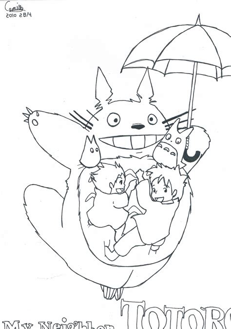 The page features one of the most favorite anime characters: mon voisin totoro coloriage | 塗り絵 キャラクター, ぬり絵, かわいい イラスト 手書き