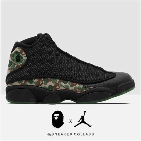 Bape X Jordan 13 Sneakers Jordans Air Jordans