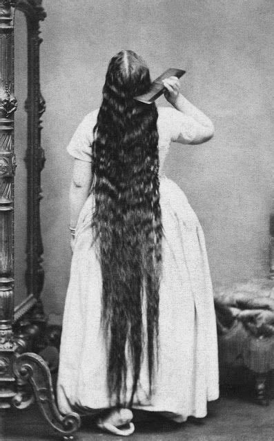 Vintage Everyday Long Hair Victorian Style 14 Vintage Photos That