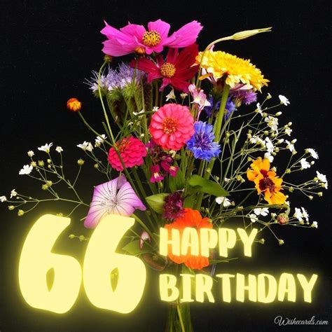 Happy 66th Birthday Cards And Images With Greetings