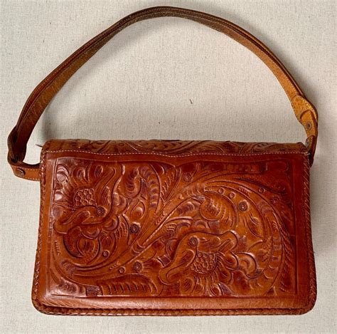 Vintage Tooled Leather Bags Keweenaw Bay Indian Community