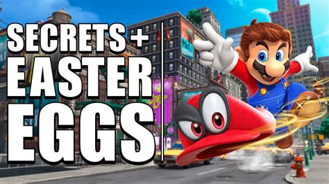 Mario Odyssey Easter Eggs Youtube