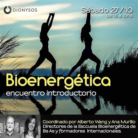 Bioenergética en Mar del Plata Alberto Wang y Ana Murillo referentes