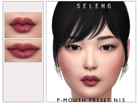P Mouth Preset N15 By Seleng At Tsr Sims 4 Updates