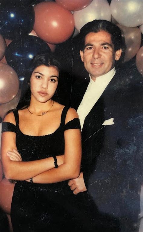 90s From Growing Up Kardashian Kourtney Kardashian E News