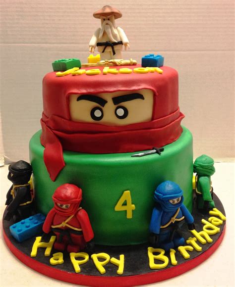 Most important is you touching message, hoping they have a memorable celebration. Ninjago Cakes - Decoration Ideas | Little Birthday Cakes