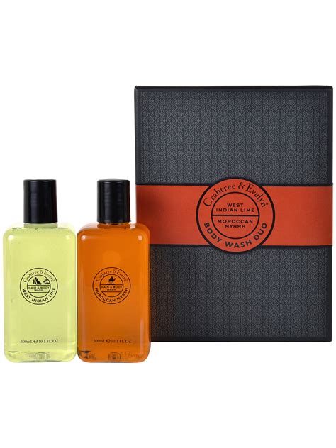 Crabtree And Evelyn Mens Body Wash T Set At John Lewis And Partners