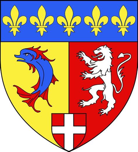 Blason De La Région Rhône Alpes Heraldry Coat Of Arms Emblems