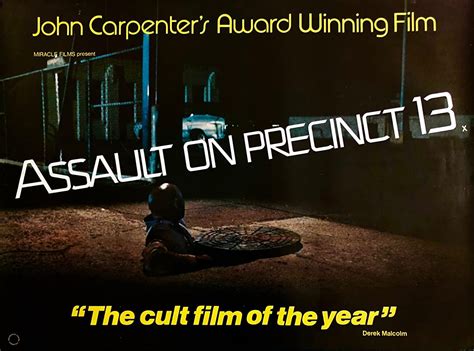 Assault On Precinct 13 1976 In 2021 John Carpenter Movie Posters