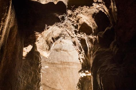 Scene From The Bulgarian Cave Magura Stock Image Image Of Dark