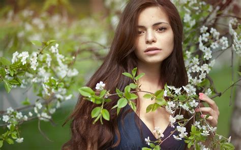 3840x2400 Girl In Nature Branch 4k 4k Hd 4k Wallpapers Images Backgrounds Photos And Pictures