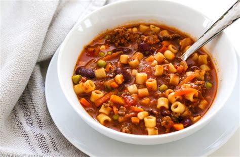 Easy Pasta Fagioli Soup