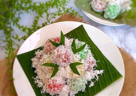 Resep Kue Klepon Pelangi Oleh Amelia Sakinah R Ggskitchen Cookpad