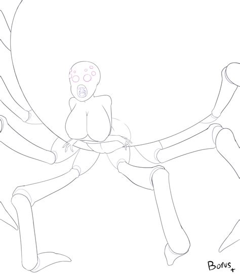Rule 34 Anthro Arachnid Big Breasts Breasts Open Mouth Pregnant 2805911