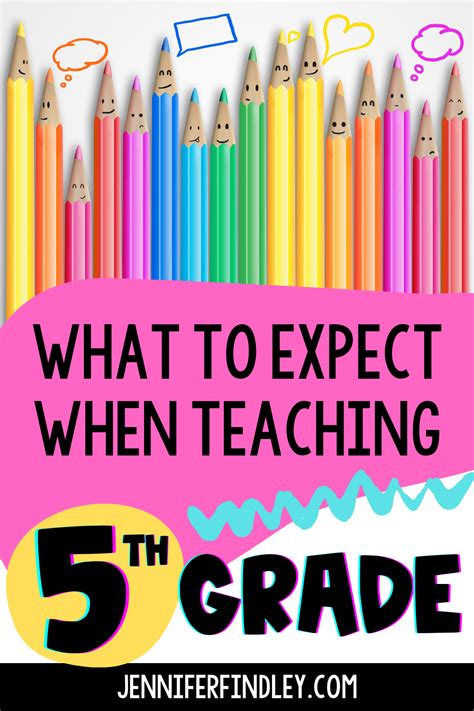 What To Expect When Teaching 5th Graders