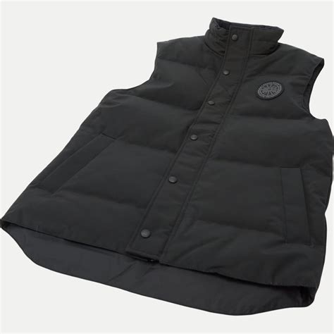 4151mb garson vest veste sort fra canada goose black label 4900 dkk
