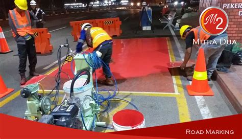 The chromed layer can be decorative, provide corrosion resistance, ease cleaning procedures. JASA MARKA JALAN THERMOPLASTIC TERBAIK DI BANDUNG - Pikub.com