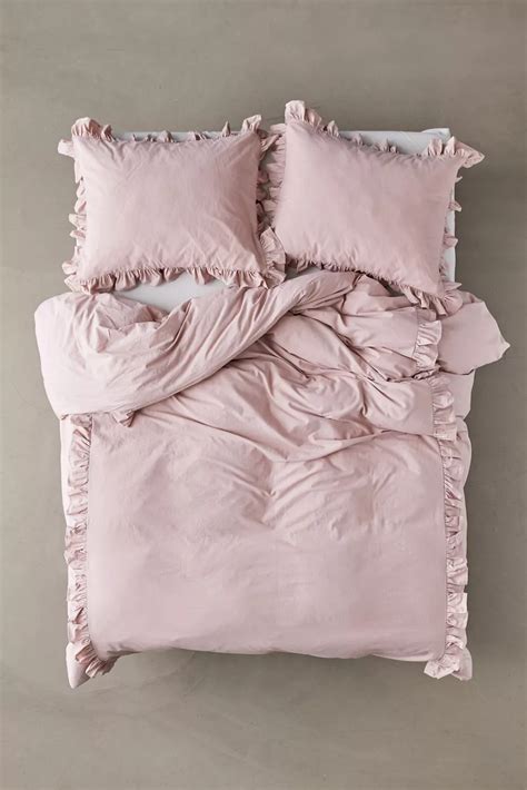 Lily Ruffle Duvet Cover Urban Outfitters Ruffle Duvet Cover 100
