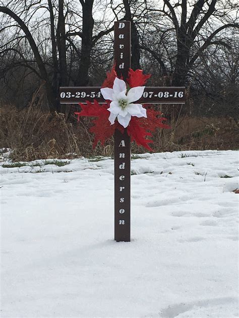 Personalized Roadside Memorial Cross Roadside Cross Grave Etsy
