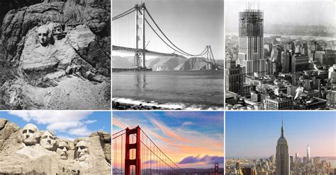 Amazing Images Of Americas Greatest Landmarks As They Were Being Built