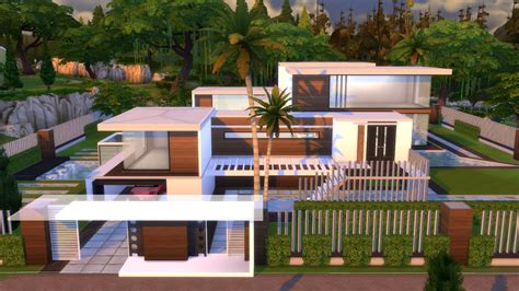 Best Modern House The Sims 4 Villa Mansion Sims 4 Modern House Photos