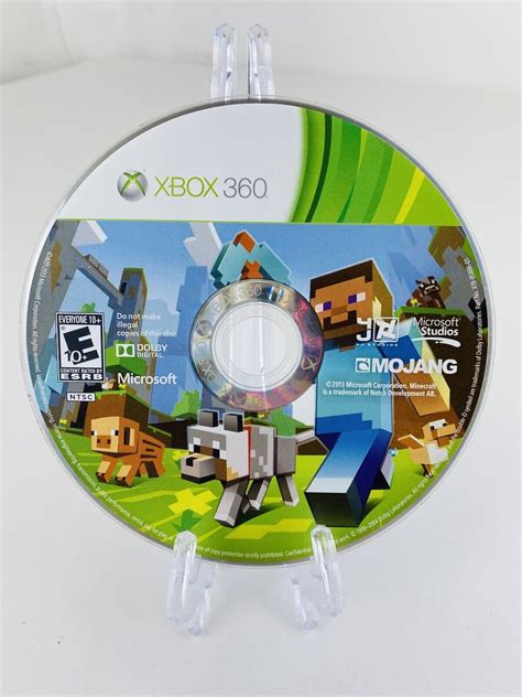 Minecraft Xbox 360 Edition Microsoft Xbox 360 2013 Disc Only Tested