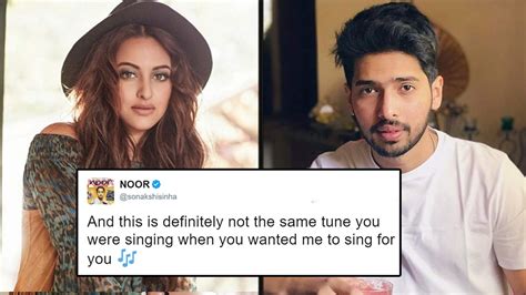 Sonakshi Sinha Hands Out A Major Burn To Armaan Malik For Saying That