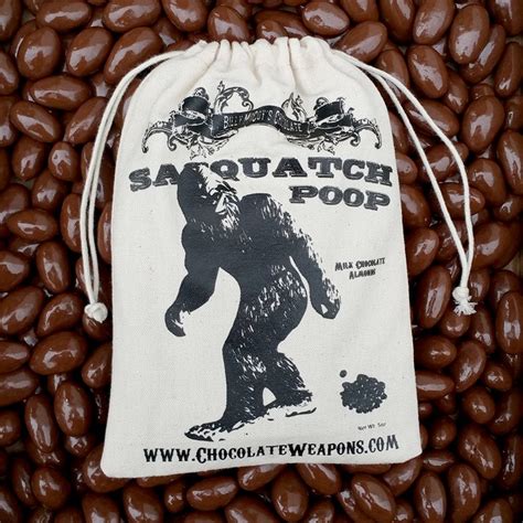 Chocolate Bigfoot Poop Sasquatch Poop Packed In A Vintage