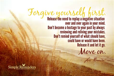 Quotes About Forgiving Yourself Quotesgram