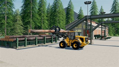 Fs19 Mods • Placeable Sawmill Pack • Yesmods