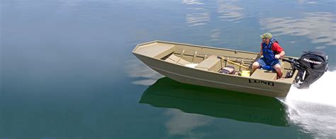 The Lund Jon Boat Aluminum Fishing Boat Series Is The Perfect Utility