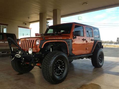 Find Used Jeep Wrangler Unlimited Rubicon Lifted Rock Crawler In
