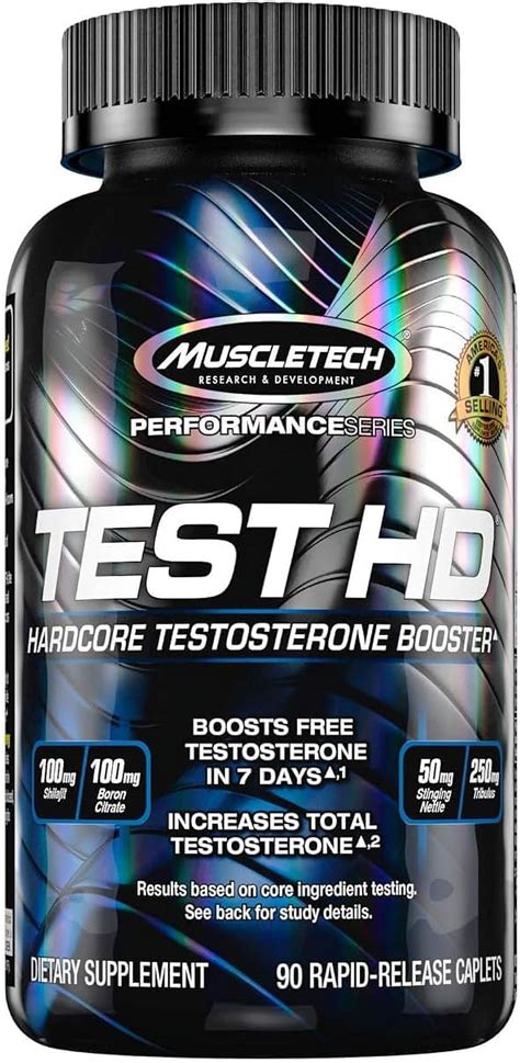 Muscletech Performance Series Test Hd Hardcore Testosterone Booster