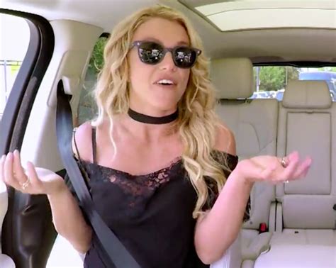 Watch Britney Spears Probs Lip Synced Her Way Through Carpool Karaoke